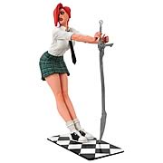 Dawn Schoolgirl Statue